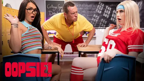 Khloe Kay, Pierce Paris, Izzy Wilde - Oopsie! Coach Knows Best