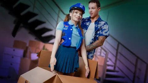 Selina Imai - “Why Did You Order a Sex Doll That Looks Like Me?!” Little Mailwoman Gets a Big Package