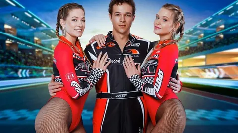 River Lynn & Chloe Rose - Ready, Set, Fuck! Chloe & River’s Flag Girl Audition