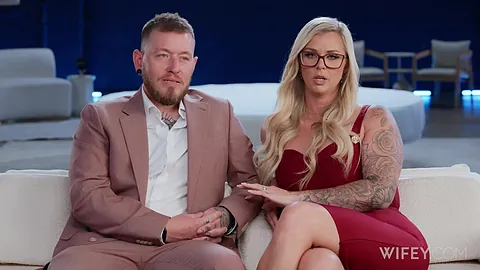 Ashley And Kyle: BBC-Loving Blonde Hotwife Ashley Gets Fucked Hard