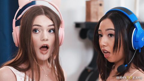 Juniper Ren and Liora Vane Compete for One Thick Cock - Brazzers