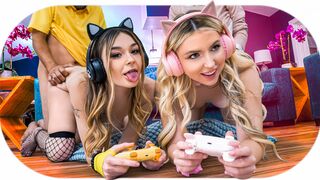 No More Gaming: Bff’s Share Some Daddy Dick - Daughter Swap