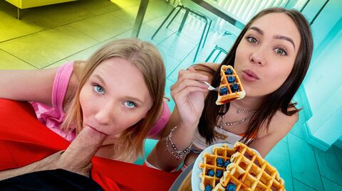 Daddy’s Lucky Privilege with Mia and McKenna: Best Father’s Day