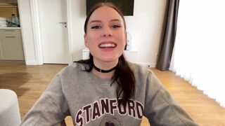 Naughty Student Ava Craves Big Dick & Raw POV Deepthroat