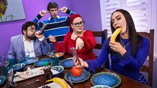Lily Jordan - It's a Holiday for Fuck's Sake! Don't Use Your Phone When Your Family is Fucking You
